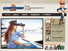 Tablet Screenshot of captain-jga.com